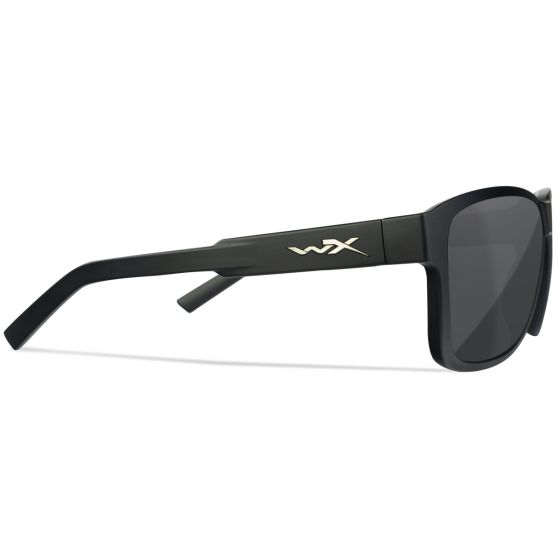 Wiley X WX Trek Brille - Grau Lenses / in Mattschwarz Frame