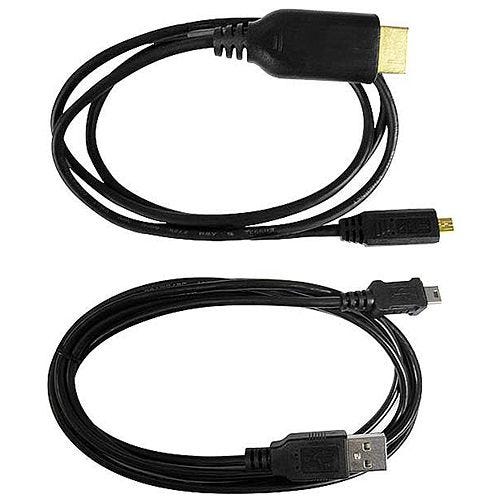Xcel HDMI- & USB-Kabel Schwarz