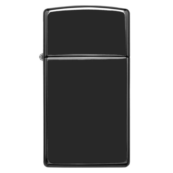 Zippo Zippo Slim Feuerzeug - High Polish Black