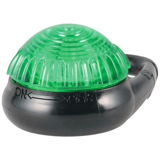 Adventure Lights Guardian Tag-It Clip-Sicherheitslampe Grün
