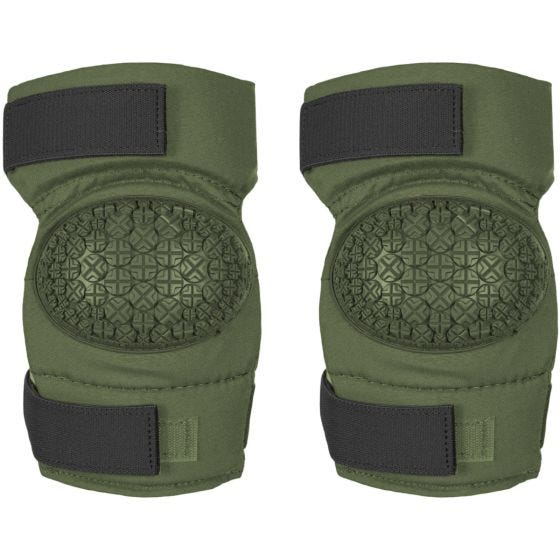 Alta Industries AltaCONTOUR 360 Ellbogenschützer mit Vibram-Kappen und AltaGRIP-Klettverschluss Olive Green