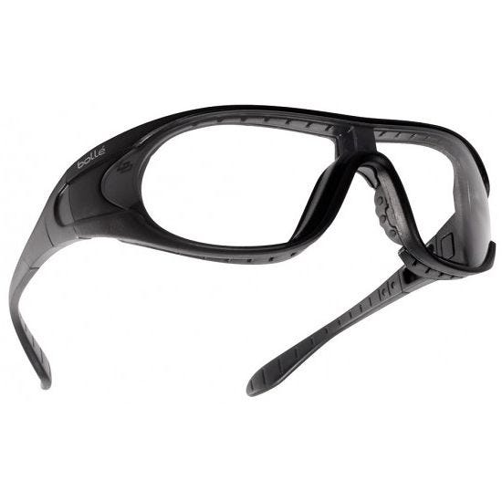 Bolle Raider Ballistische Schutzbrille - Gläser in Klar, Rauchgrau & Gelb / schwarzes Gestell