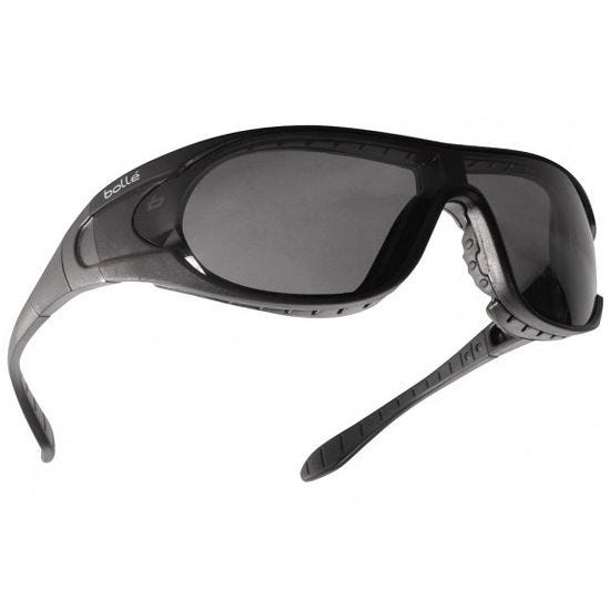 Bolle Raider Ballistische Schutzbrille - Gläser in Klar, Rauchgrau & Gelb / schwarzes Gestell