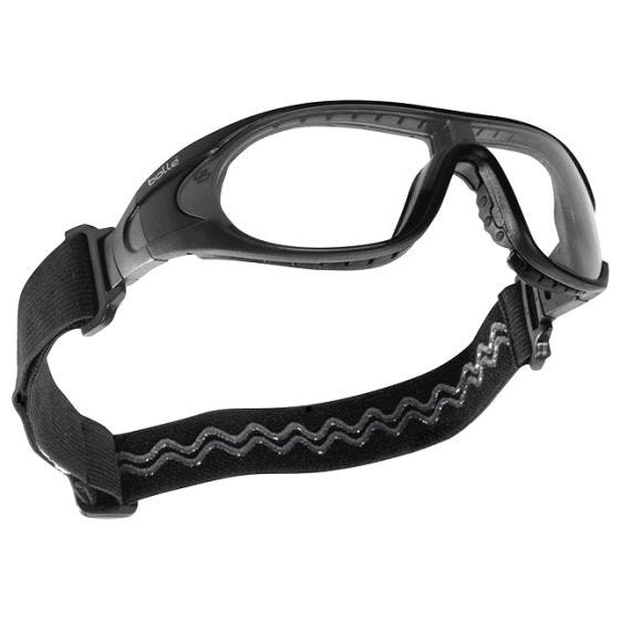 Bolle Raider Ballistische Schutzbrille - Gläser in Klar, Rauchgrau & Gelb / schwarzes Gestell