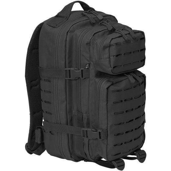 Brandit US Cooper Lasercut Medium Rucksack Schwarz