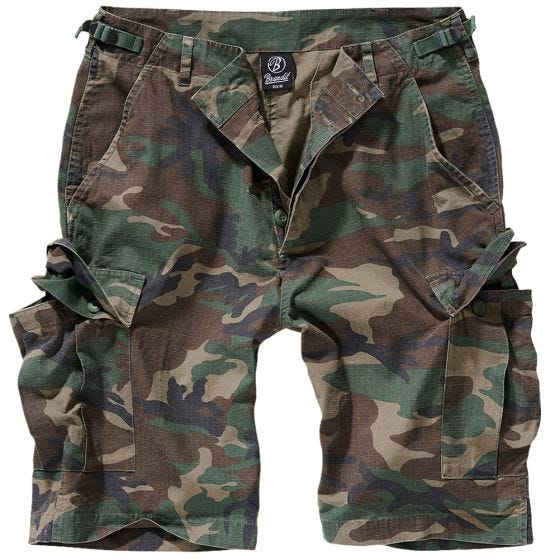 Brandit BDU-Shorts Woodland