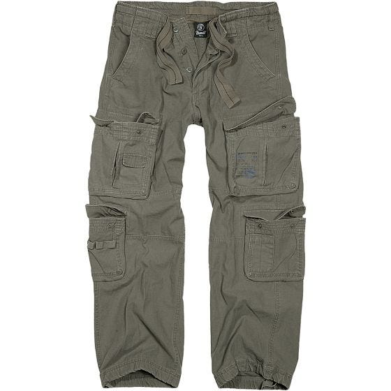 Brandit Pure Vintage Hose Olivgrün