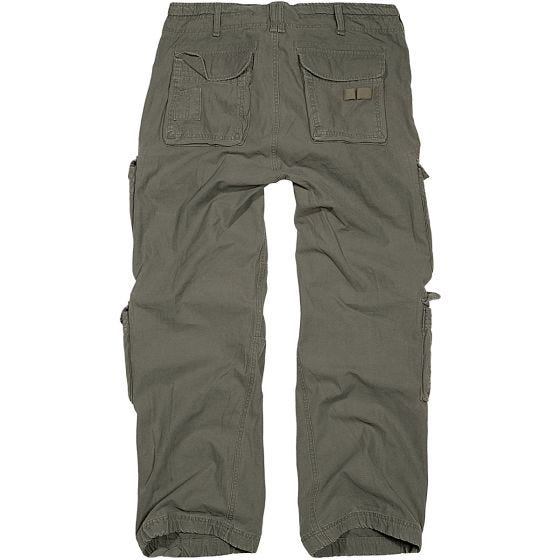 Brandit Pure Vintage Hose Olivgrün