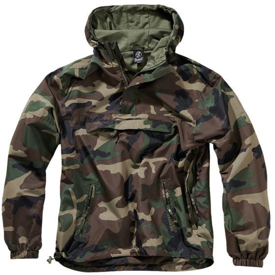 Brandit Windbreaker für den Sommer Woodland