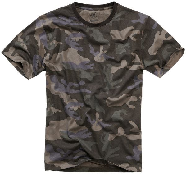 Brandit T-Shirt Dark Camo