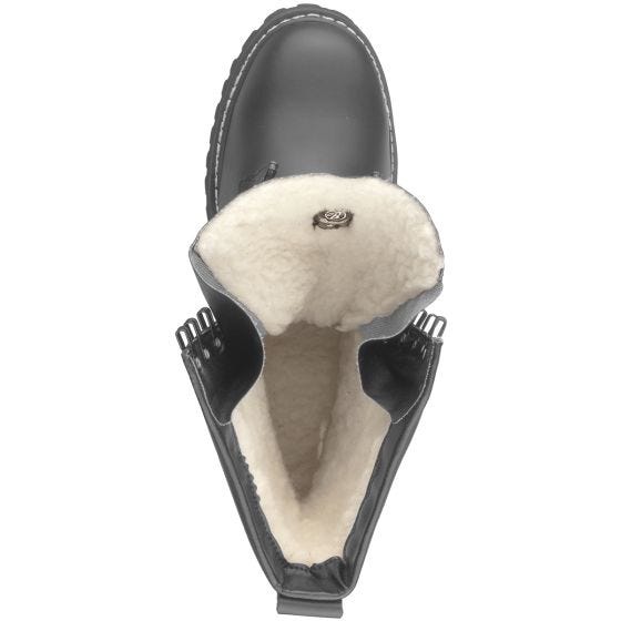 Brandit Combat Para Springerstiefel mit Kunstfell Schwarz