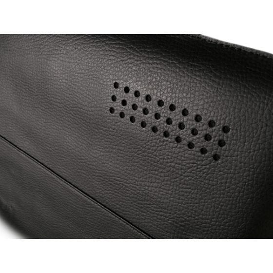 Civilian Pro Manila-15 Lederhülle für MacBook Pro 15" / Laptops Schwarz