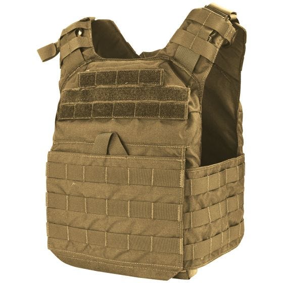 Condor Cyclone Plattenträger Coyote Brown