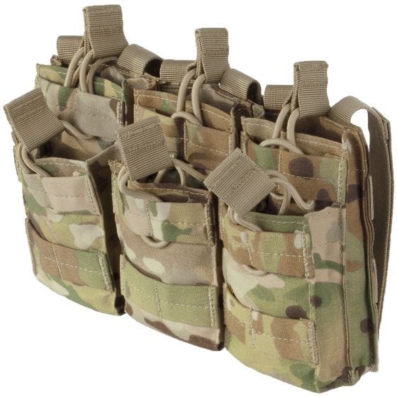 Condor M4/M16 Stacker Dreifach-Magazintasche MultiCam