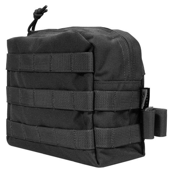 Flyye Drop Leg Beinholster-Tasche für Zubehör MOLLE-Befestigungssystem Schwarz