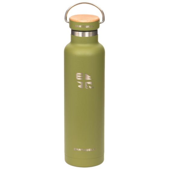 Earthwell Woodie Vakuum-Trinkflasche 650 ml Pine / Sequoia Pine