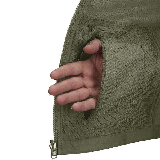 Propper Tech Sweatjacke mit durchgehendem Reißverschluss Oliv