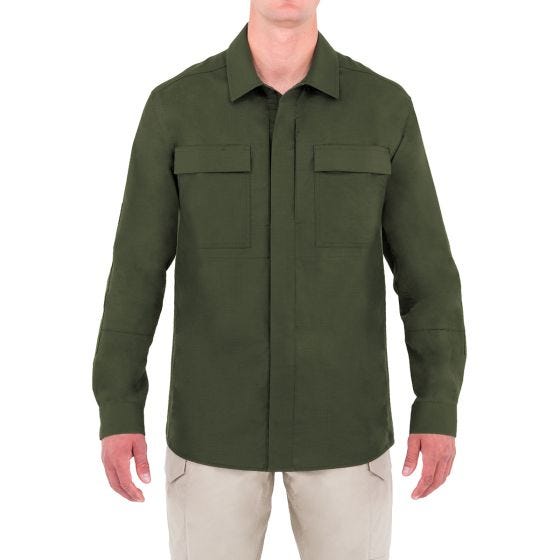 First Tactical Specialist Herren BDU-Hemd langärmelig OD Green