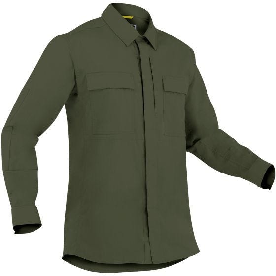 First Tactical Specialist Herren BDU-Hemd langärmelig OD Green