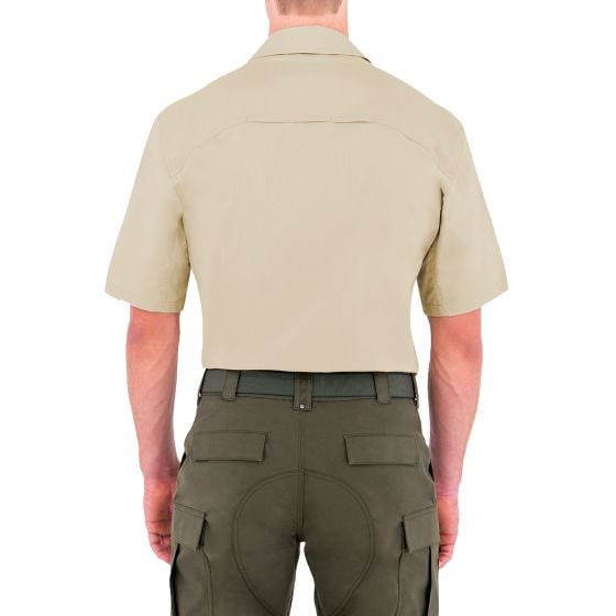 First Tactical Specialist Herren BDU-Hemd kurzärmelig Khakifarben