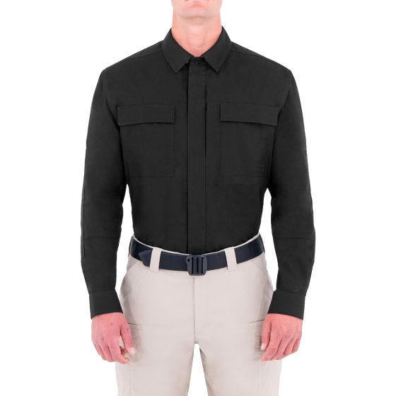 First Tactical Tactix Herren BDU-Hemd langärmelig Schwarz