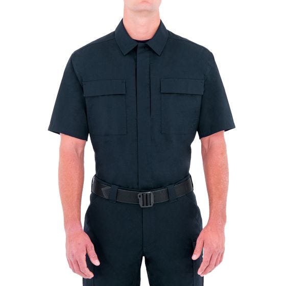 First Tactical Tactix Herren BDU-Hemd kurzärmelig Midnight Navy