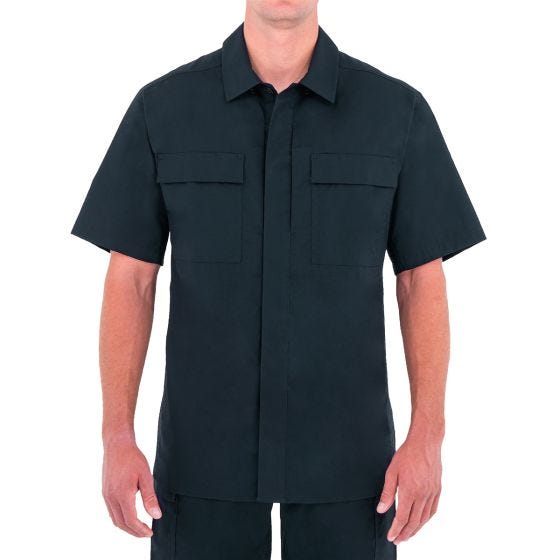 First Tactical Tactix Herren BDU-Hemd kurzärmelig Midnight Navy