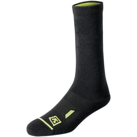 First Tactical Duty 6" Socken aus Baumwolle Schwarz (3er-Pack)