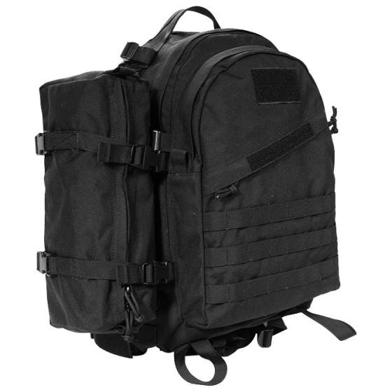 Flyye MOLLE AIII Zusatz-Tasche für Rucksack Schwarz