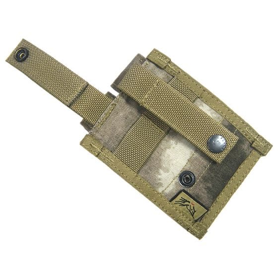 Flyye Doppel-Magazintasche für 9 mm-Kaliber MOLLE-Befestigungssystem A-TACS AU