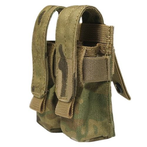 Flyye Ver. FE Doppel-Magazintasche für 9 mm-Kaliber MOLLE-Befestigungssystem MultiCam