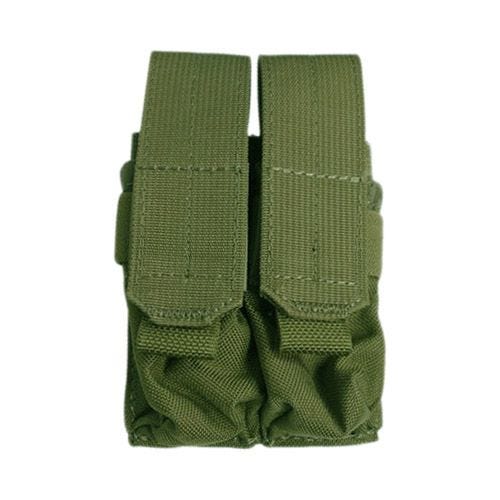Flyye Ver. FE Doppel-Magazintasche für 9 mm-Kaliber MOLLE-Befestigungssystem Olive Drab