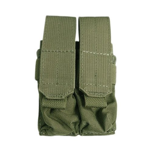 Flyye Ver. FE Doppel-Magazintasche für 9 mm-Kaliber MOLLE-Befestigungssystem Ranger Green