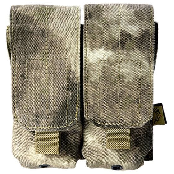 Flyye Doppel-Magazintasche für M4/M16 MOLLE-Befestigungssystem A-TACS AU