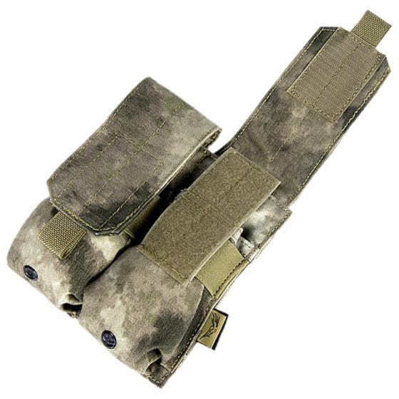 Flyye Doppel-Magazintasche für M4/M16 MOLLE-Befestigungssystem A-TACS AU