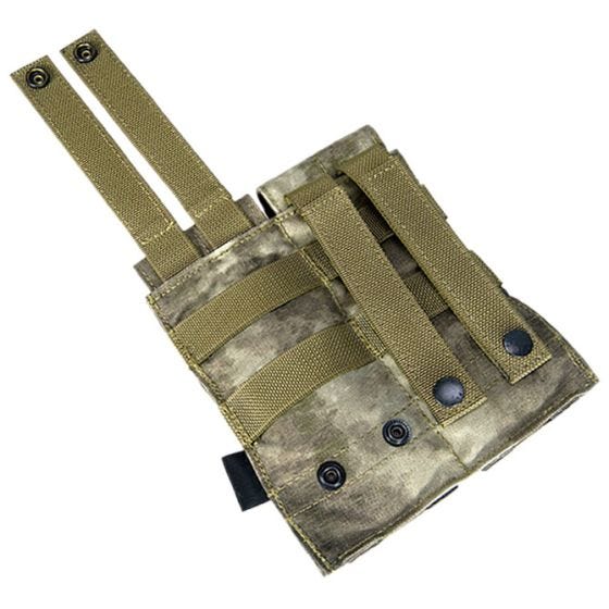 Flyye Doppel-Magazintasche für M4/M16 MOLLE-Befestigungssystem A-TACS AU