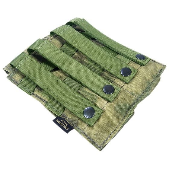 Flyye Doppel-Magazintasche für M4/M16 MOLLE-Befestigungssystem A-TACS FG