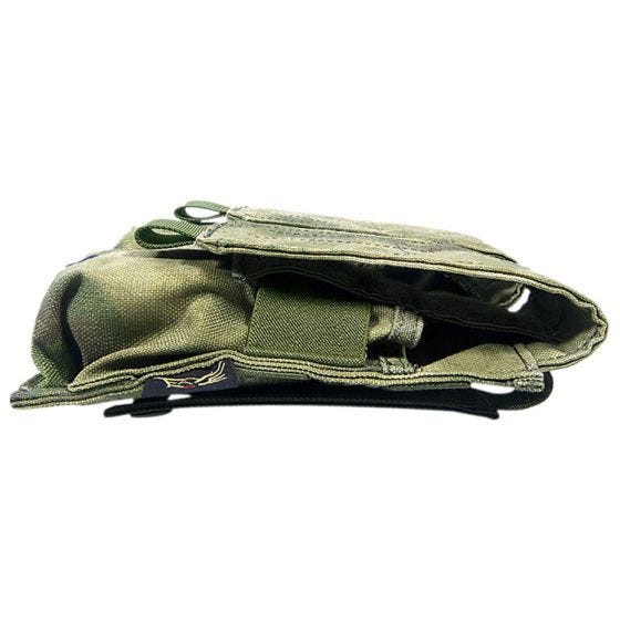 Flyye Doppel-Magazintasche für M4/M16 MOLLE-Befestigungssystem A-TACS FG