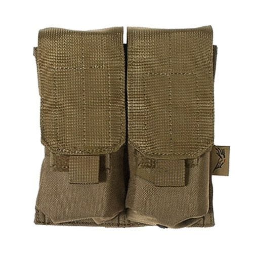 Flyye Doppel-Magazintasche für M4/M16 MOLLE-Befestigungssystem Coyote Brown