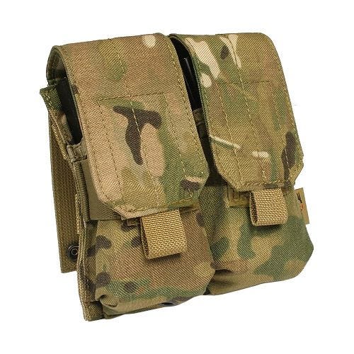 Flyye Doppel-Magazintasche für M4/M16 MOLLE-Befestigungssystem MultiCam