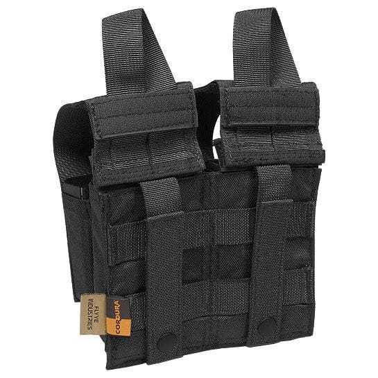 Flyye Magazintasche für 2 M4/M16- & 4 Pistolenmagazine MOLLE-Befestigungssystem Schwarz