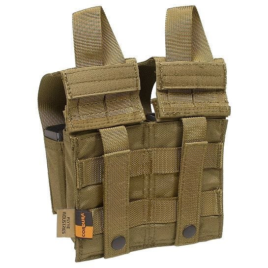 Flyye Magazintasche für 2 M4/M16- & 4 Pistolenmagazine MOLLE-Befestigungssystem Coyote Brown