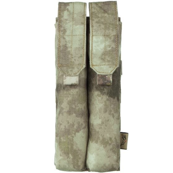 Flyye Doppel-Magazintasche für P90/UMP MOLLE-Befestigungssystem A-TACS AU