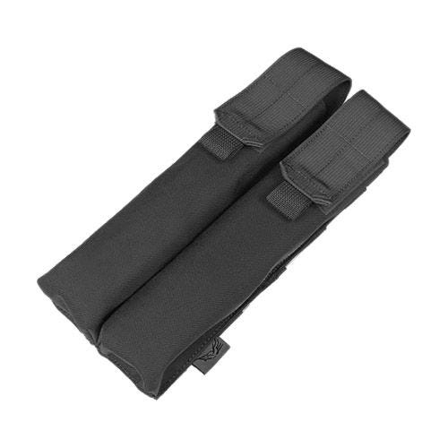 Flyye Doppel-Magazintasche für P90/UMP MOLLE-Befestigungssystem Schwarz
