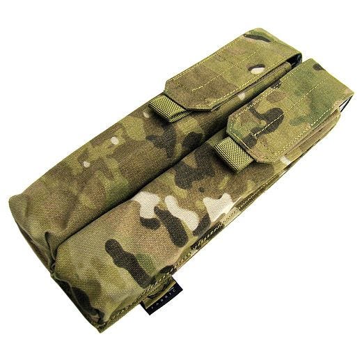 Flyye Doppel-Magazintasche für P90/UMP MOLLE-Befestigungssystem MultiCam