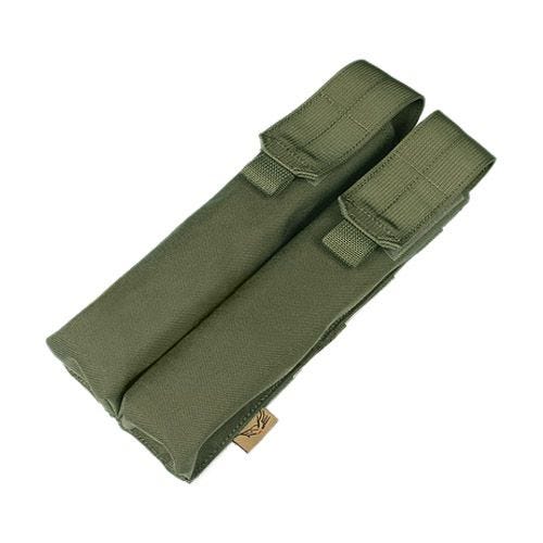 Flyye Doppel-Magazintasche für P90/UMP MOLLE-Befestigungssystem Ranger Green