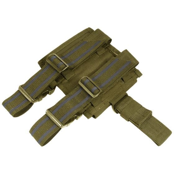 Flyye Drop Leg Beinholster-Doppel-Magazintasche für M4/M16 Coyote Brown