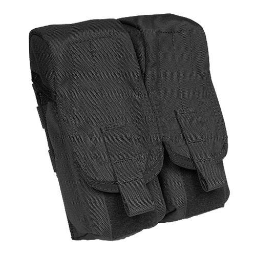 Flyye Doppel-Magazintasche für AK mit MOLLE-Befestigungssystem Schwarz