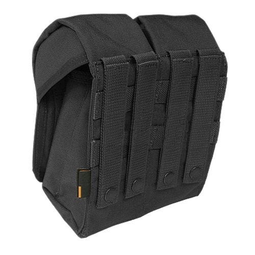 Flyye Doppel-Magazintasche für AK mit MOLLE-Befestigungssystem Schwarz