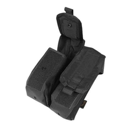 Flyye Doppel-Magazintasche für AK mit MOLLE-Befestigungssystem Schwarz